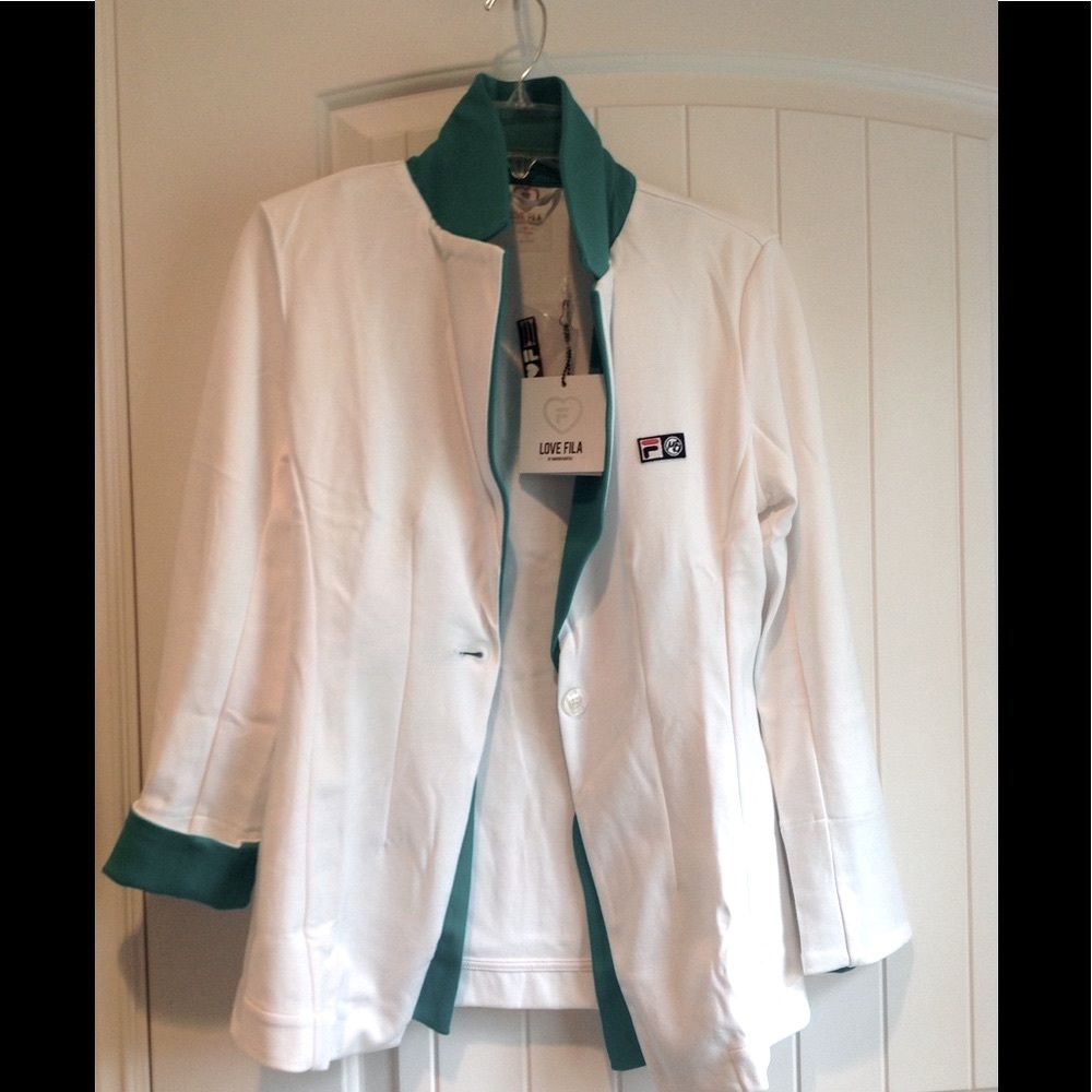 🎁😊NWT Love Fila Marion Bartoli MB Blazer M